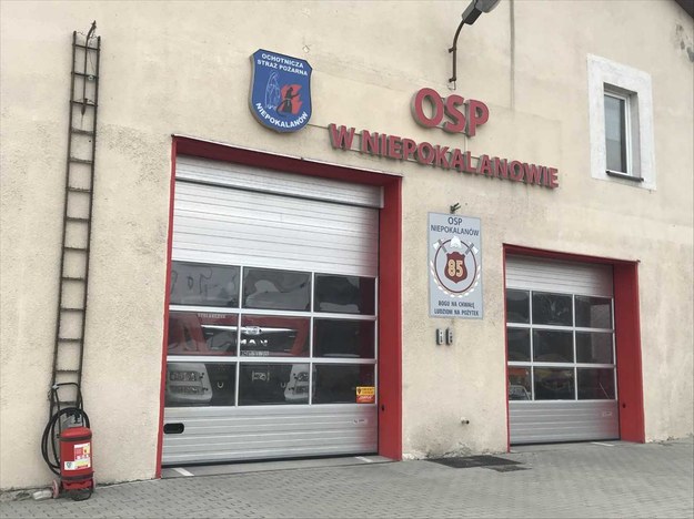 Jedyna taka straż pożarna w Polsce, bo złożona z zakonników, braci franciszkanów! /Michał Dobrołowicz /RMF FM