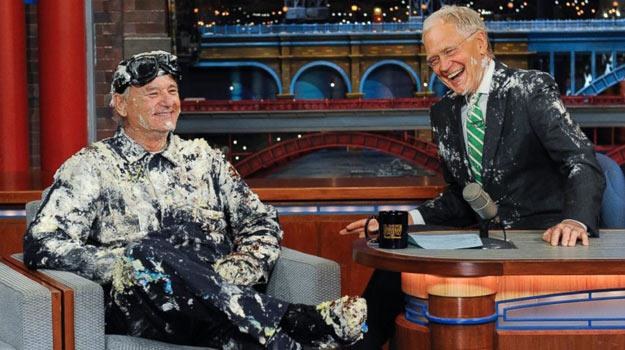 Jedyni i niepowtarzalni: Bill Murray i David Letterman. /