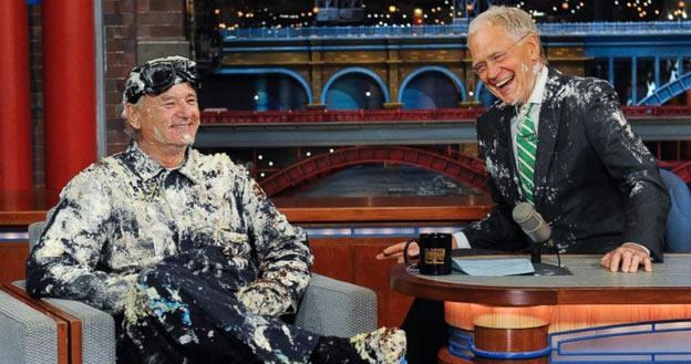 Jedyni i niepowtarzalni: Bill Murray i David Letterman. /