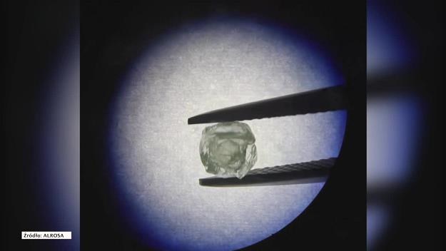 Jedyny w historii diament w diamencie odnaleziono na Syberii. Źródło: RUPTLY / Dostawca: x-news /