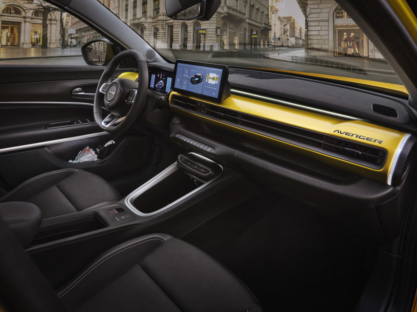 Jeep Avenger wyposażony został w 400-voltowy elektryczny układ napędowy najnowszej generacji /materiały promocyjne