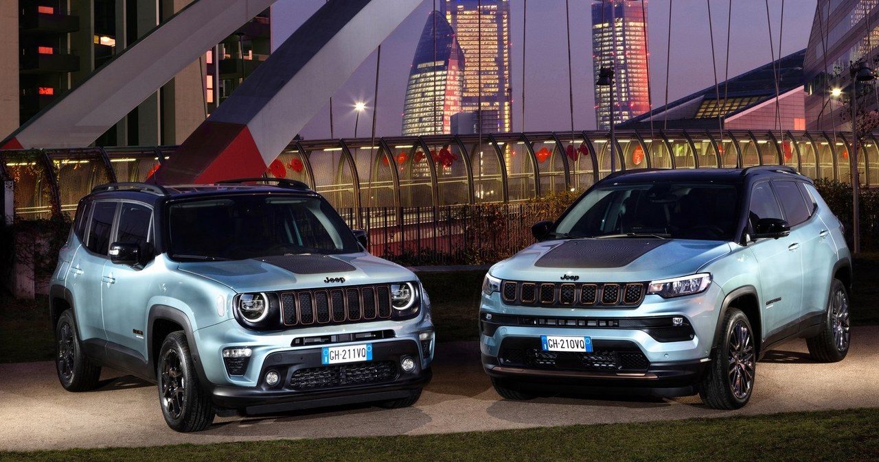 Jeep Renegade i Compass z napędem e-Hybrid zadebiutuje na początku 2022 roku /Informacja prasowa