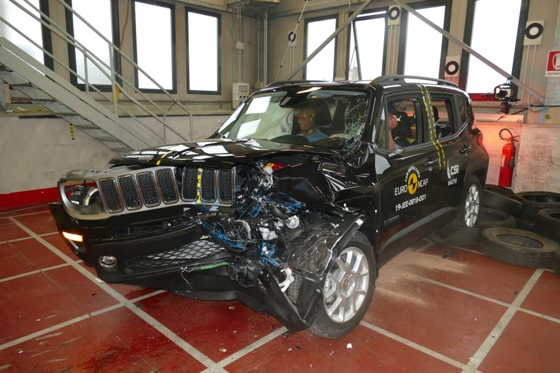 Jeep Renegade słabo chroni pieszych i ma słabe wyposażenie /Informacja prasowa