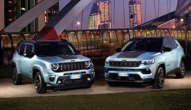 Jeep wprowadza napęd e-Hybrid dla modeli Renegade i Compass