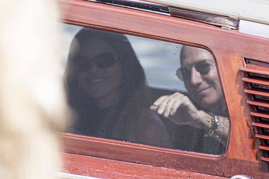 Jeff Bezos i Lauren Sanchez są już w Wenecji /Piovanotto Marco/ABACA/Abaca/East News /East News