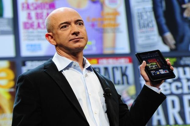 Jeff Bezos już wkrótce pokaże następcę tabletu Kindle Fire /AFP