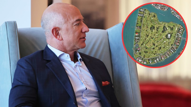 Jeff Bezos kupił dom na Florydzie za 68 mln dolarów /Michael M. Santiago/GETTY IMAGES NORTH AMERICA/AFP, Google Maps /