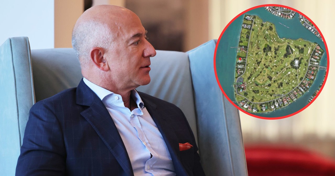 Jeff Bezos kupił dom na Florydzie za 68 mln dolarów /Michael M. Santiago/GETTY IMAGES NORTH AMERICA/AFP, Google Maps /