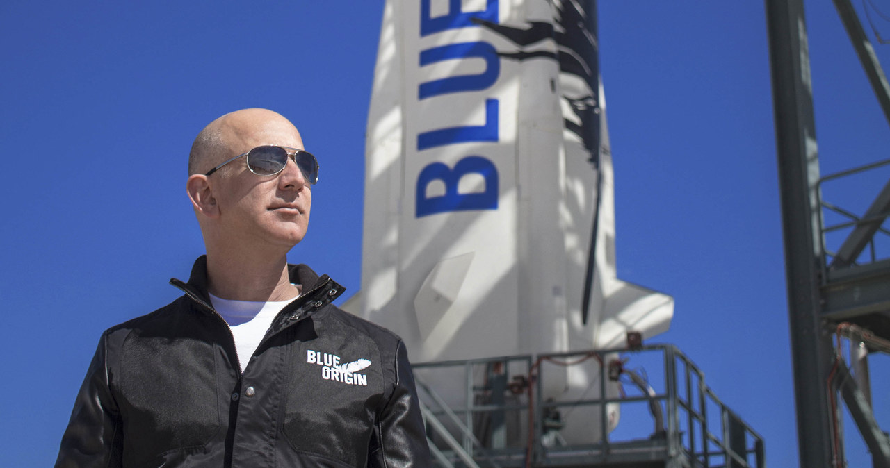 Jeff Bezos twierdzi, że od dziecka marzył o locie w kosmos /materiały prasowe