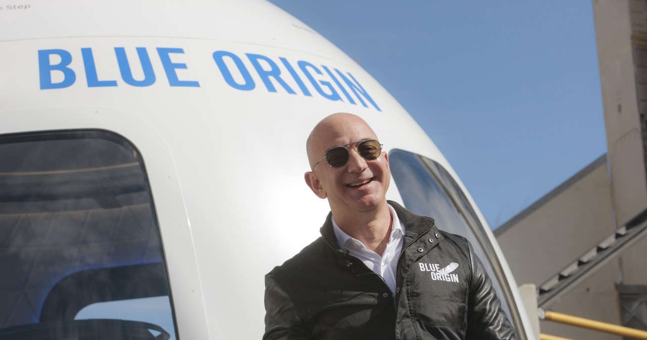 Jeff Bezos, założycieł firm Amazon i Blue Origin /Bloomberg / Contributor /Getty Images