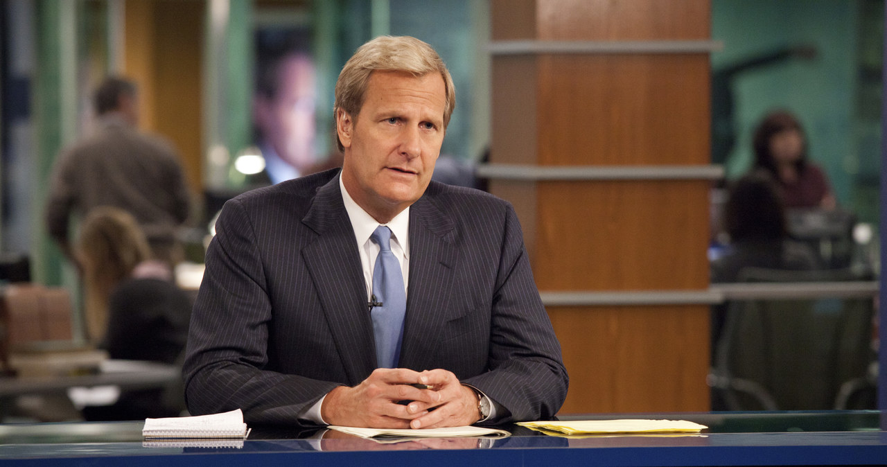 Jeff Daniels w serialu "Newsroom" /materiały prasowe