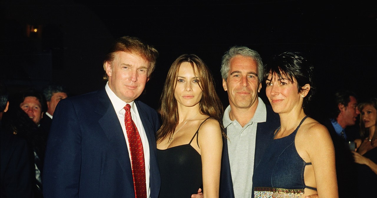 Jeffrey Epstein i Donald Trump /Contributor /Getty Images