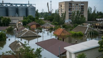 Jej miejscowość zalała woda. Wstrząsająca relacja po wysadzeniu tamy na Dnieprze