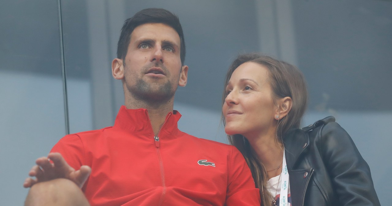 Jelena Djoković i Novak Djoković /Srdjan Stevanović /Getty Images