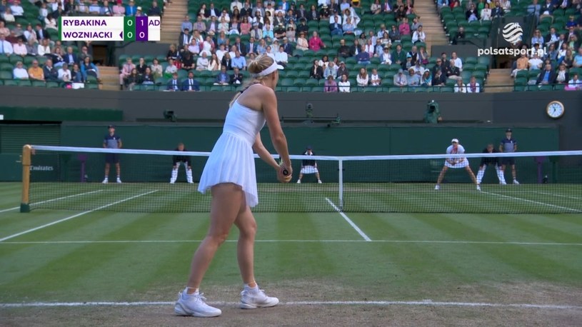 Jelena Rybakina - Caroline Wozniacki. Skrót meczu. WIDEO