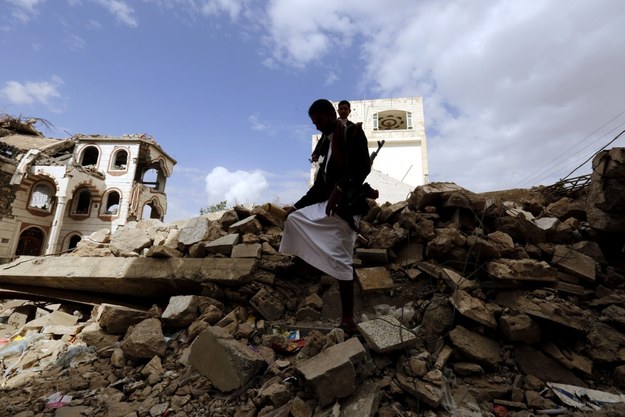 Jemen pogrążony jest w chaosie od 2011 roku /YAHYA ARHAB /PAP/EPA