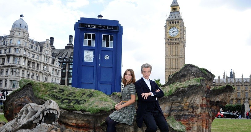 Jenna Coleman, Peter Capaldi /Stuart C. Wilson /Getty Images