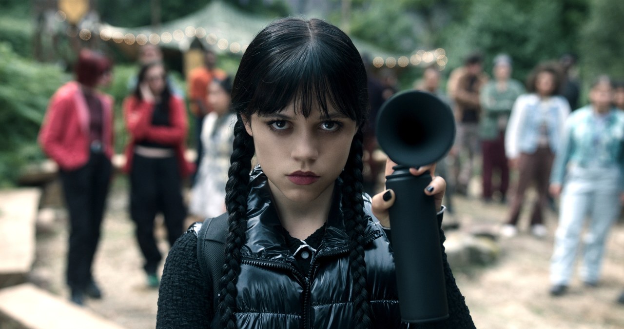 Jenna Ortega jko Wednesday /Netflix /materiały prasowe