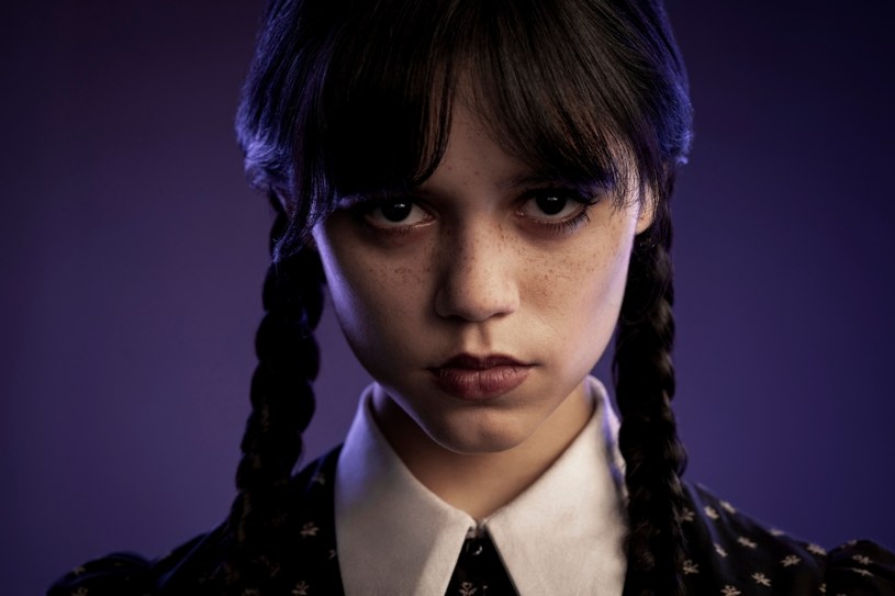 Jenna Ortega w serialu "Wednesday" /Netflix /materiały prasowe