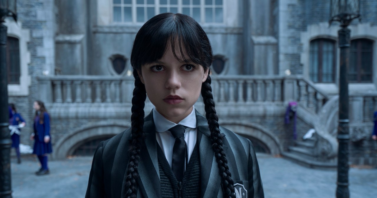 Jenna Ortega w "Wednesday" /Netflix