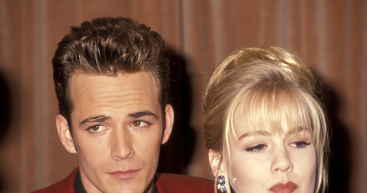 Jennie Garth i Luke Perry /Ron Galella /Getty Images