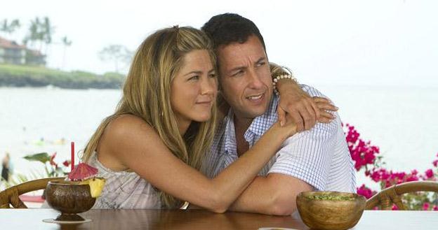 Jennifer Aniston i Adam Sandler w filmie "Żona na niby" /materiały dystrybutora