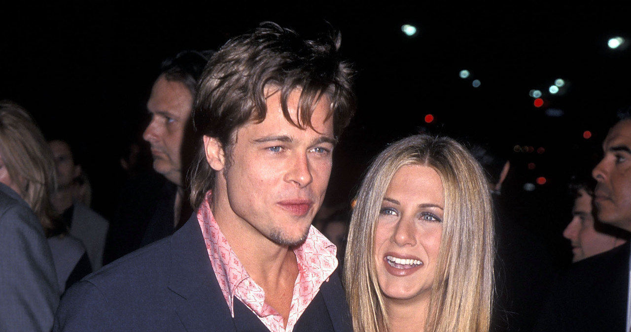 Jennifer Aniston i Brad Pitt, 1999 r. /Ron Galella /Getty Images