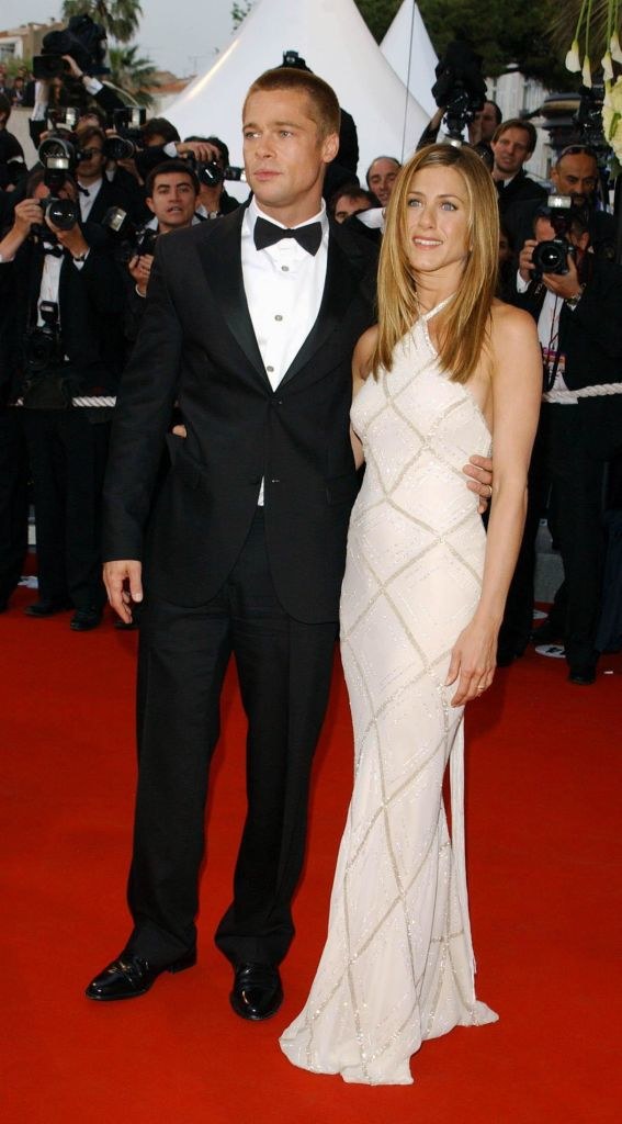 Jennifer Aniston i Brad Pitt byli małżeństwem przez 5 lat. /Ian West /Getty Images