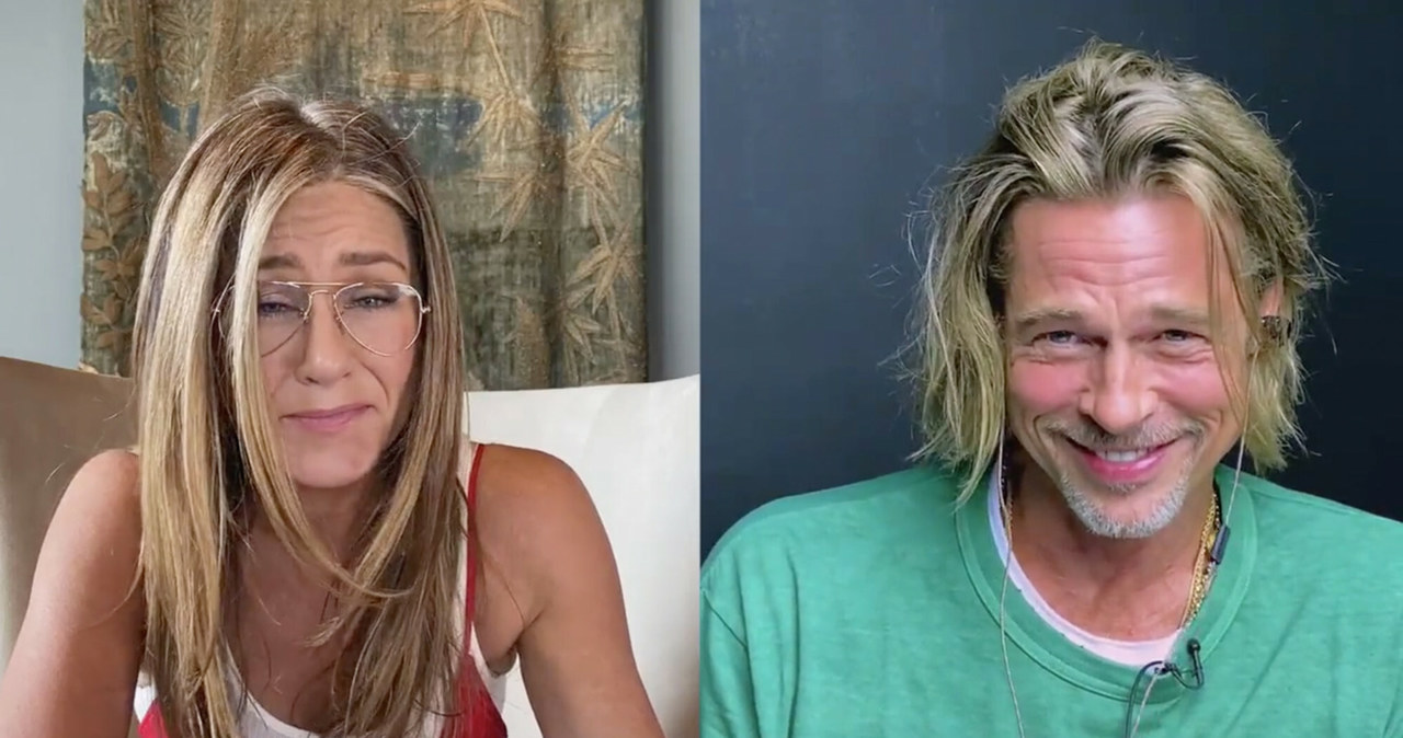 Jennifer Aniston i Brad Pitt wzięli udział w czytaniu scenariusza filmu "Beztroskie lata w Ridgemont High". Transmitowane na Facebooku godzinne wydarzenie, którego celem było wsparcie charytatywnej organizacji Seana Penna CORE zajmującej się pomocą społecznościom w czasie pandemii koronawirusa, było pierwszym wspólnym występem Aniston i Pitta od czasu ich rozwodu 15 lat temu /East News