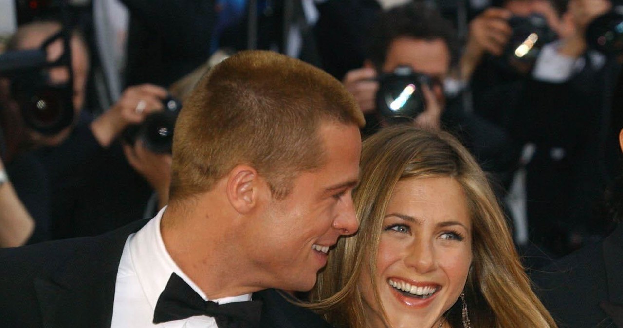 Jennifer Aniston i Brad Pitt /Ian West /Getty Images