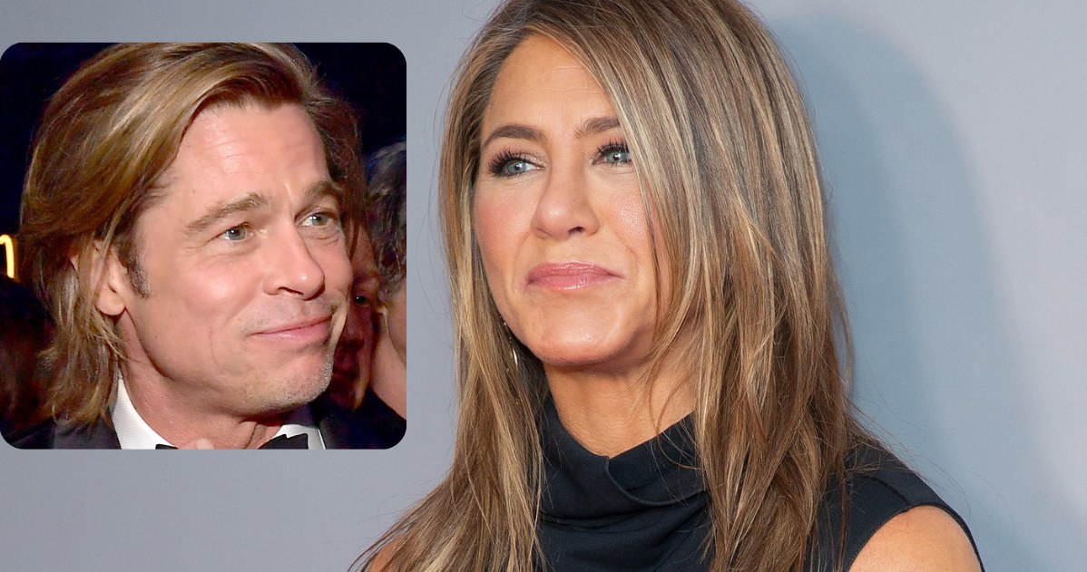 Jennifer Aniston i Brad Pitt /Dave J Hogan /Getty Images