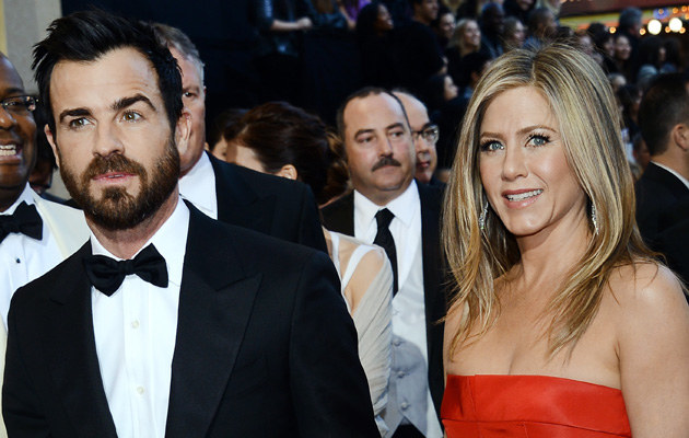 Jennifer Aniston i Justin Theroux /Michael Buckner  /Getty Images