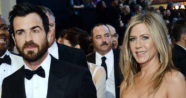 Jennifer Aniston i Justin Theroux /Michael Buckner  /Getty Images