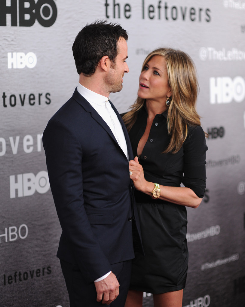 Jennifer Aniston i Justin Theroux /Dimitrios Kambouris /Getty Images