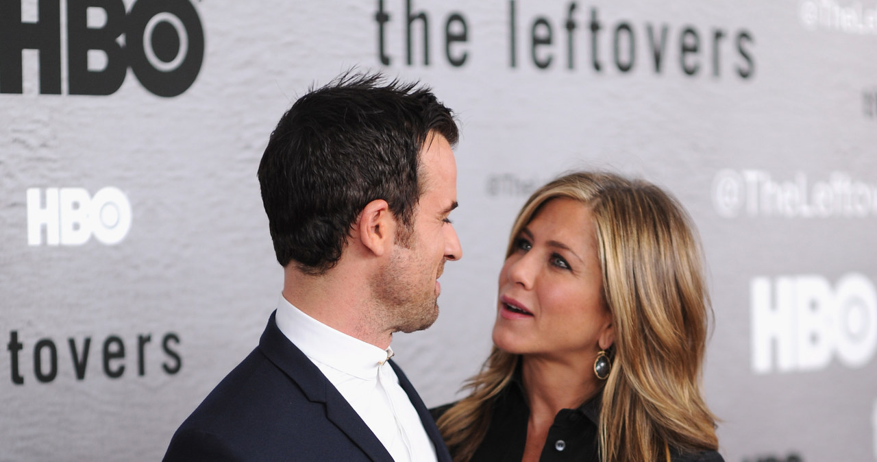 Jennifer Aniston i Justin Theroux /Dimitrios Kambouris /Getty Images