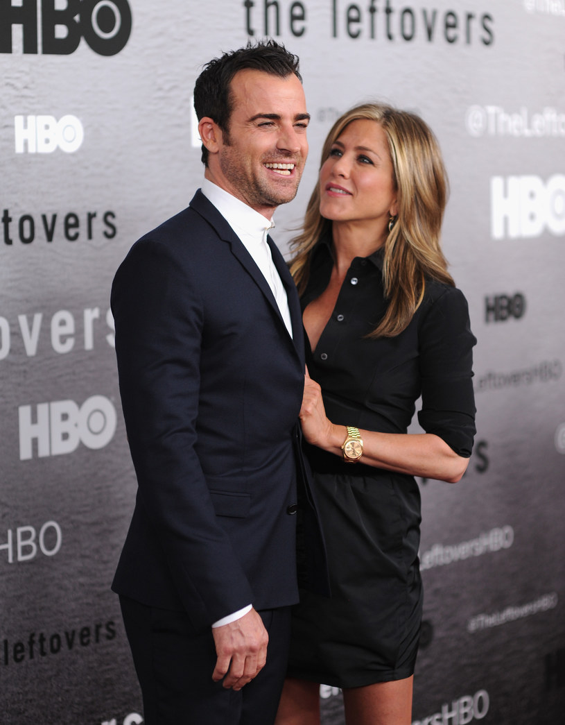Jennifer Aniston i Justin Theroux /Dimitrios Kambouris /Getty Images
