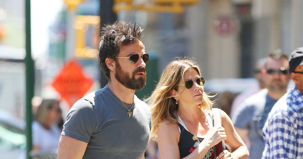 Jennifer Aniston i Justin Theroux /Splash News /East News