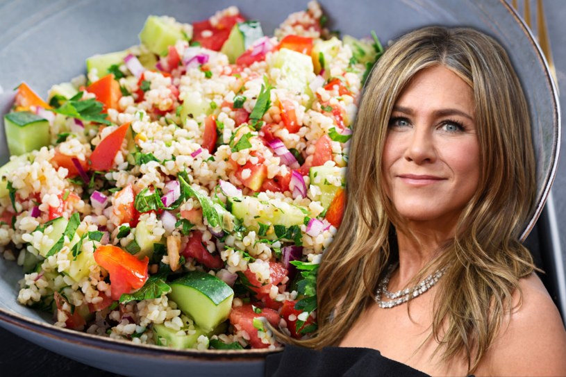 Jennifer Aniston na planie "Przyjaciół" zajadała się sałatką z kaszą bulgur /Steve Granitz/WireImage /Getty Images