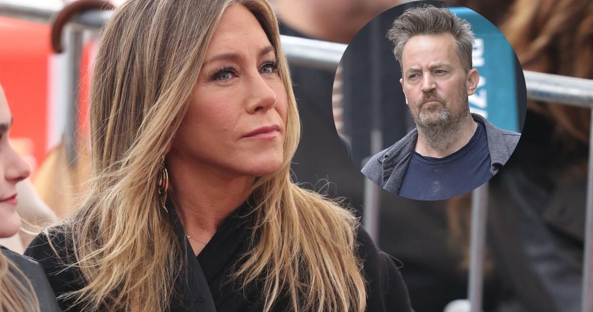 Jennifer Aniston pożegnała Matthew Perry'ego /East News