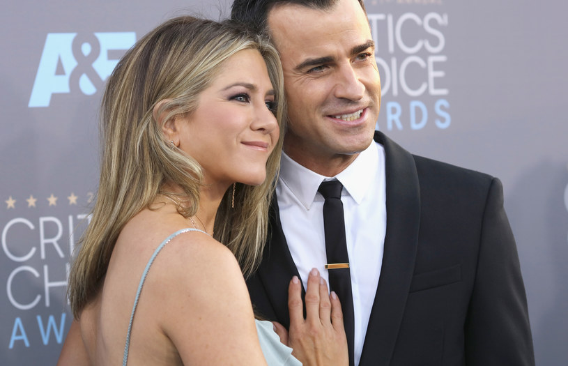 Jennifer Aniston z mężem /Mark Davis /Getty Images