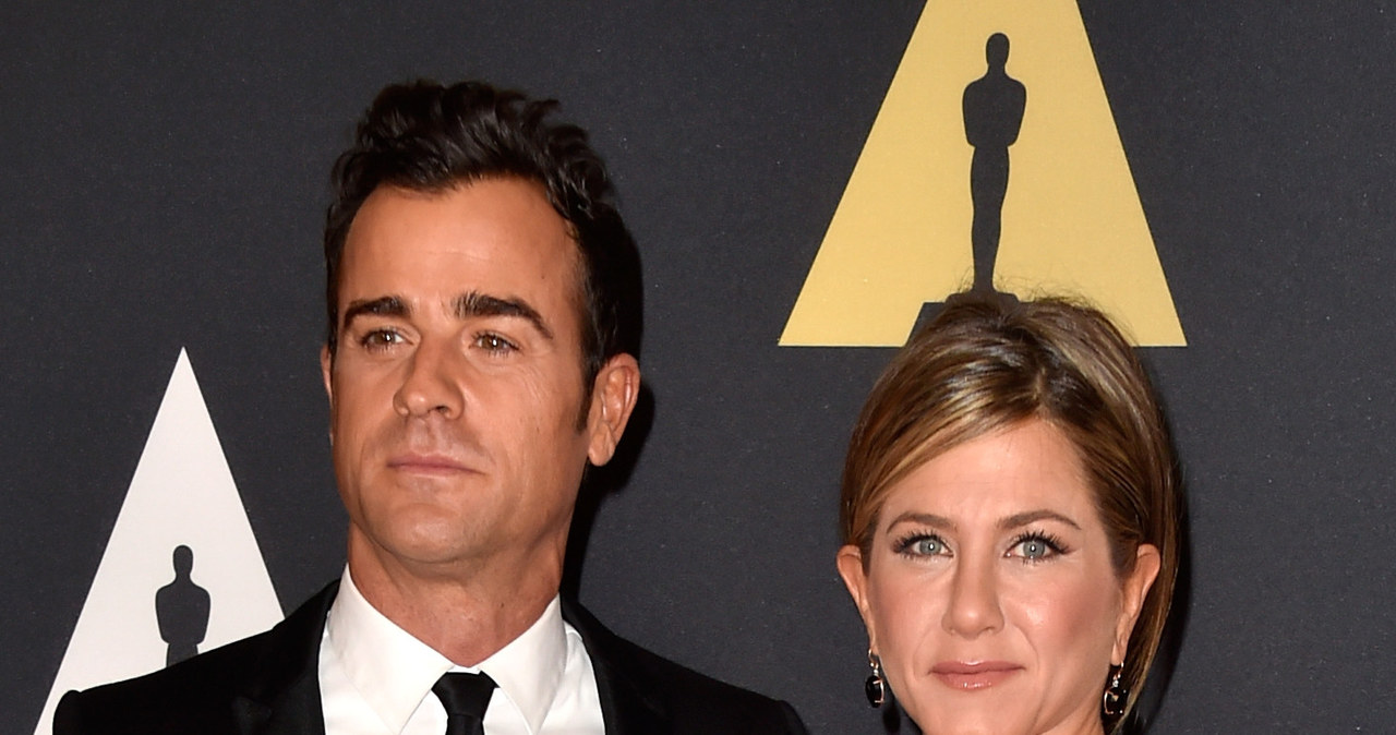 Jennifer Aniston z narzeczonym /Frazer Harrison /Getty Images