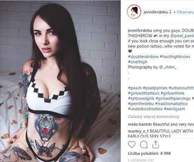 Jennifer Deku: Wytatuowana cosplayerka z sąsiedztwa