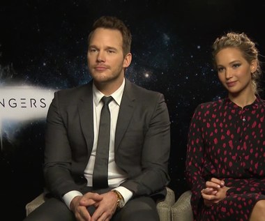 Jennifer Lawrence i Chris Pratt o filmie "Pasażerowie"