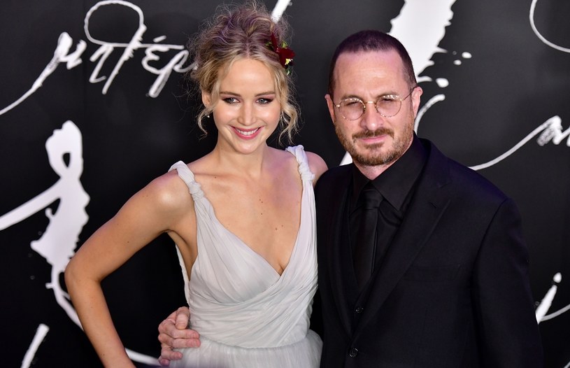 Jennifer Lawrence i Darren Aronofsky /James Devaney /Getty Images