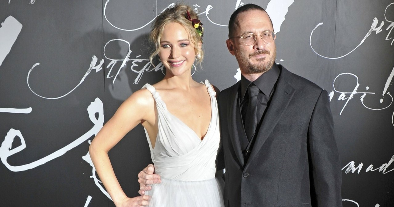 Jennifer Lawrence i Darren Aronofsky /Face to Face/REPORTER /Getty Images