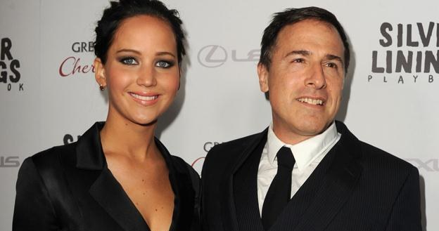 Jennifer Lawrence i David O. Russell wyraźnie przypadli sobie do gustu / fot. Kevin Winter /Getty Images/Flash Press Media