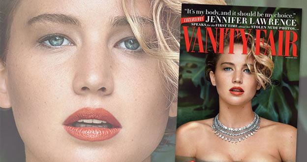 Jennifer Lawrence na okładce nowego numeru "Vanity Fair" /materiały prasowe