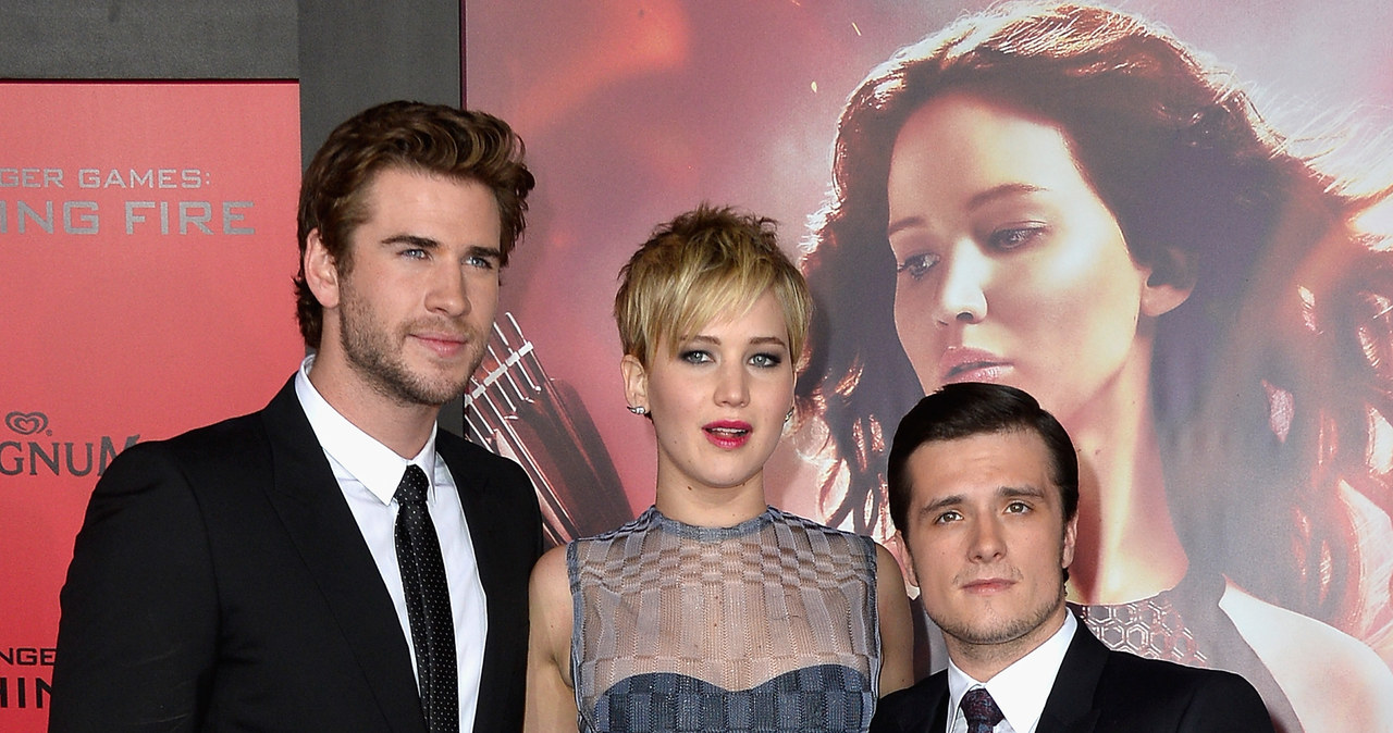 Jennifer Lawrence robiła żarty Liamowi /Frazer Harrison /Getty Images