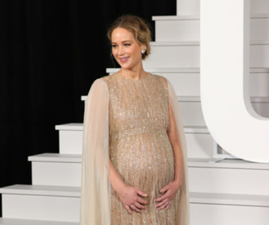 Jennifer Lawrence w zaawansowanej ciąży