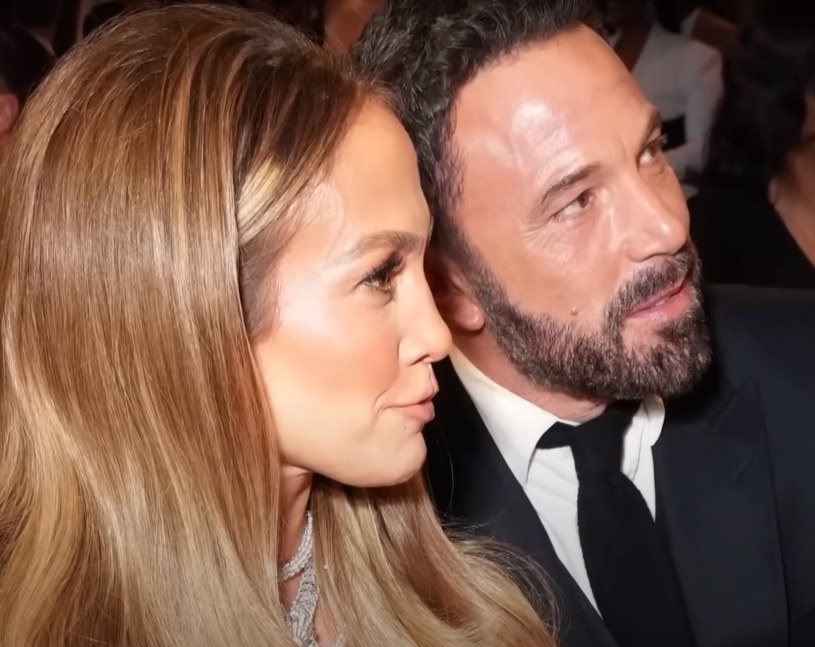 Jennifer Lopez, Ben Affleck - Grammy 2023 /Screen YouTube /materiał zewnętrzny